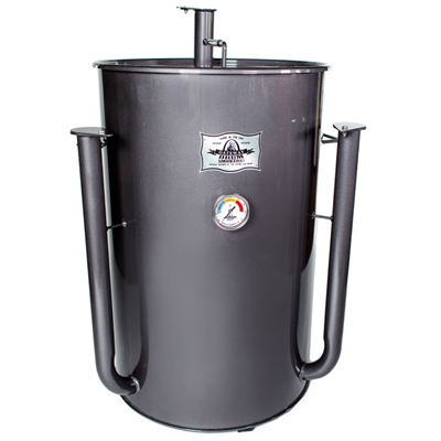 Gateway-Drum-Smokers-flat-charcoal-with-plate
